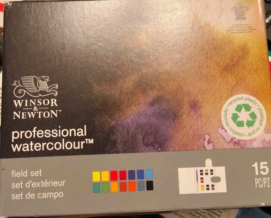 Winsor & Newton Professional Watercolor Field Set, 15pc