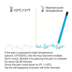 Grabie Erasable Gel Pens, Medium Point 0.7 mm Erasable Pens, Make Mistakes Di…