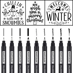 Calligraphy Pens, 9 Size Calligraphy Pens for Writing, Brush Pen Calligraphy …
