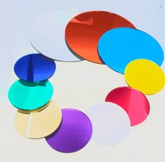 MIRROR Acrylic Plexiglass 1/8″ Plastic Sheet Circle Round Diameter