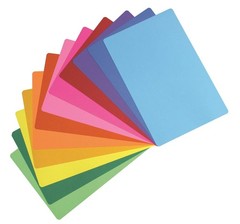 Hygloss Products Mighty Bright Placemats 11 x 17 Cardstock 24 assorted Hygloss