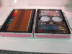 145/150pcs Artists Aluminium Art Case Colouring Pencils Painting Set Kids/Adults