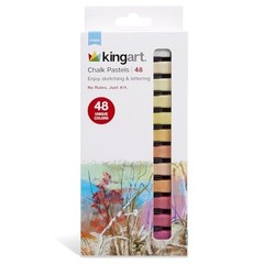 Pastel Chalk Soft Pastels Set 24 Count Non Toxic Vibrant Color Blending Art