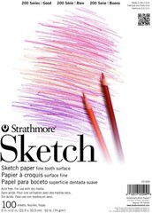 200 Series 9×12 Artist Sketch Pad – 100 Sheets for Drawing & Illustration