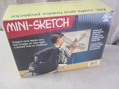 MINI-SKETCH Porta-Trace Portable Projector Enlarge 5X with Original Box