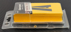 Chartpak 2″ Painting Stencils For Spray Paint & Brush Pack of 35 Yellow #01555