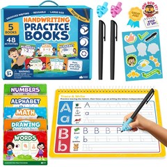 Magic Grooved Writing Practice for Kids Age 35 Grooved Writing Books for Kid…