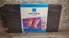 Colour Block Soft Pastel Art Set 80 Piece