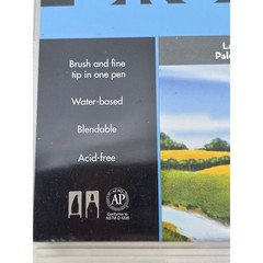 Tombow Dual Brush Pens Landscape Palette 10-Pack Water-Based Markers 56169 NEW