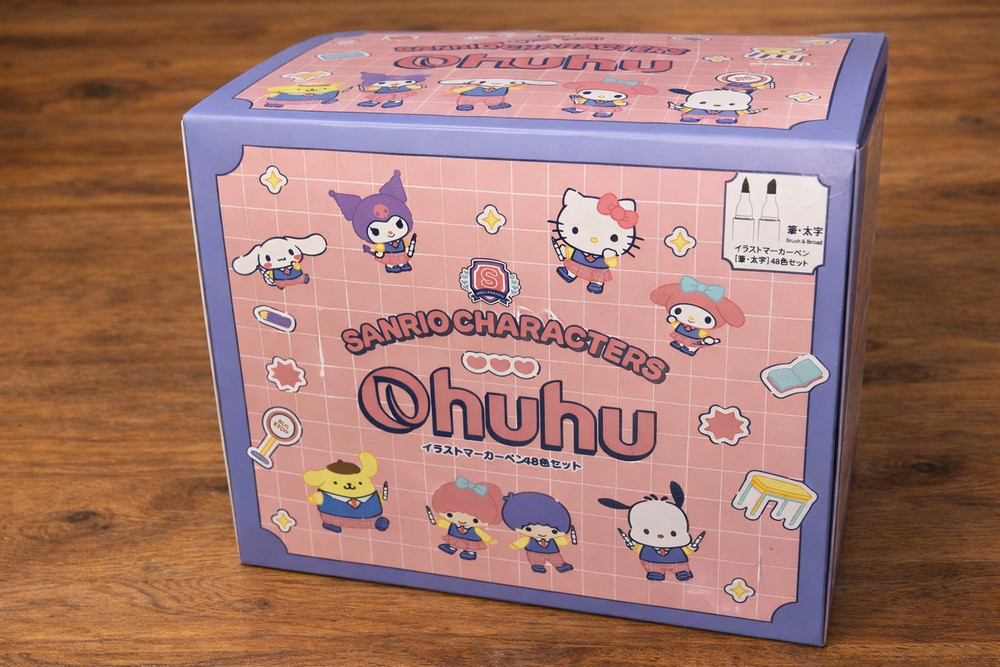 Ohuhu x Sanrio Pastel Dual Tip Markers 80 Colors + 1 Blender NEW Kawaii