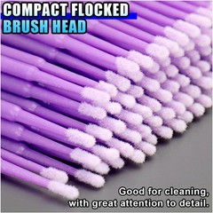 100PCS 0.5mm Touch Up Paint Brushes Fine Line Car Scratch Repair Kit