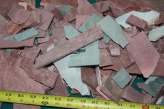 4 pounds Catlinite or Pipestone for crafts including slabs & peace pipe patterns