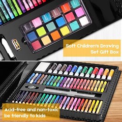 Art Kit, 251-Pack Art Supplies Drawing Kits, Arts and Crafts Gifts Box for Kids