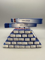 VAN GOGH ROYAL TALENS Watercolor Pencils 27 Colors – 162 Pencils – New Old Stock