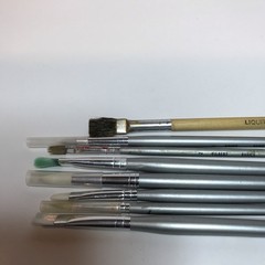 Liquitex Paint Brushes Lot Of 8 – Includes 7 Basic See Description For Details