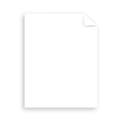 Lightweight Neenah Vellum Bristol Cardstock 325 Sheets Bright White 67 lb