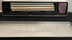 Cretacolor Charcoal Drawing Set Daler Rowney Sketch Pencils Artist Lot Tin