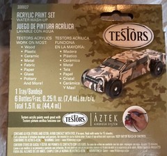 2 Rust-Oleum/Testors Water-Based Acrylic Paint Set Exterior/Interior (308937)