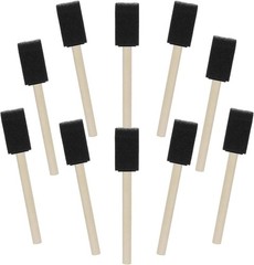200 Pack 1 inch Foam Paint Brushes Bulk Sponge Paint Brush Foam Brush Set Woo…