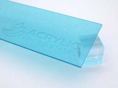 1/8″ Sparkle Blue Transparent Acrylic Sheet