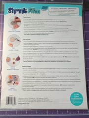 Grafix Shrink Film Clear Transparent 6 Sheet Pack – New