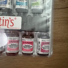 2 Pack Dr. PH Martin’s Radiant Concentrated Water Color Set D 28 Bottles Unused