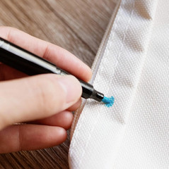 Fabric Markers Permanent Pens Paint Clothing Textile Dye T-Shirt Shoes DIY Set