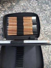 12 Rembrandt Lyra & 12 KOH-I-NOOR Polycolor Grey Line Artist’s Coloured Pencils