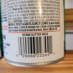 Rustoleum Specialty GLITTER GOLD 10.25oz Spray Paint 2 Cans Multi Surface Crafts