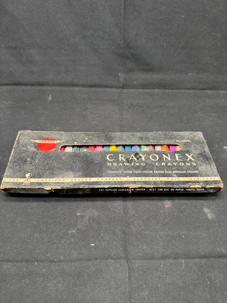 Vintage Crayonex Color Sticks Pastels 24 Squares