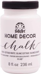 Home Decor Chalk Furniture & Craft Acrylic Paint in Assorted Colors, 8 ounce,…