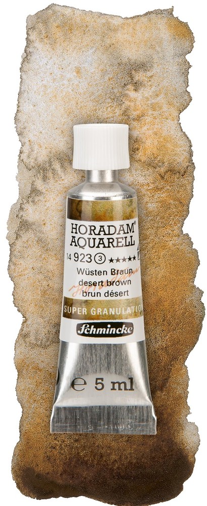 Schmincke – HORADAM® AQUARELL, Super Granulation, 14 923 001 Desert Brown,