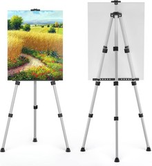 Folding Art Painting Easel Portable Display Stand Tripod Adjustable W/ Carry Bag