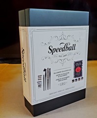 SPEEDBALL CALIGRAPHY COLLECTOR’S SET WITH CASE AND BOOK – BRAND NEW