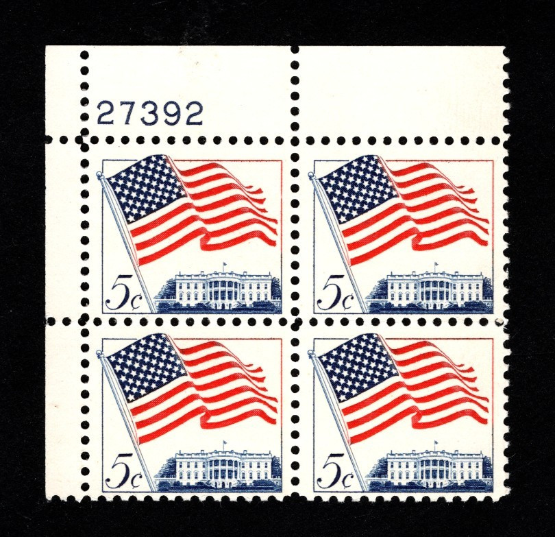 1961-1963 – Choose from ALL Regular Issue Plate Blocks! Flag etc. MNH US Stamps!