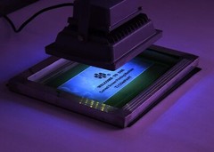 INTSUPERMAI UV Exposure Unit for Silk Screen Printing Small Plate 20W Power