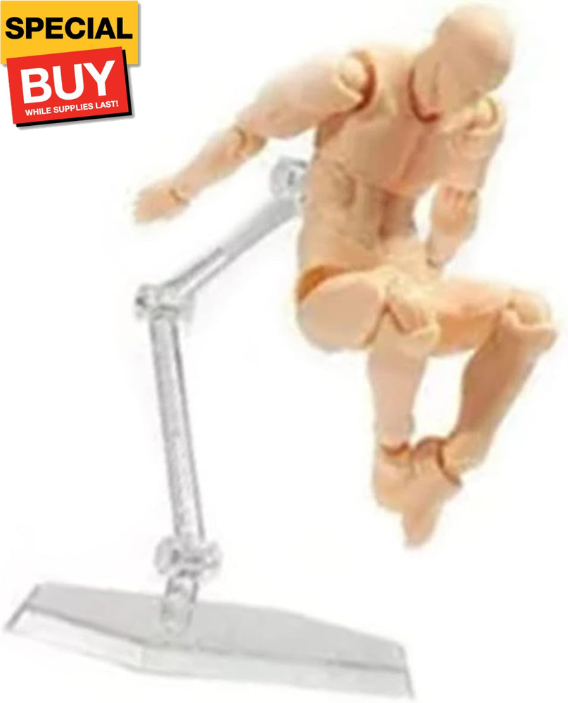 Drawing Mannequin, Art Mannequin Figure, PVC Jointed Drawing Mannequin Flexible
