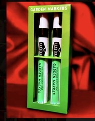 2 Pack Outdoor Oil Based Permanent Markers BLACK Waterproof, Sun/Fade Resistant