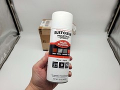 Rust-Oleum Primer Spray Paint White Interior/Exterior Multi Purpose 6 Cans