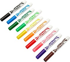 Kids’ 10ct Classic Washable Markers – Perfect for Art Projects & Coloring Fun