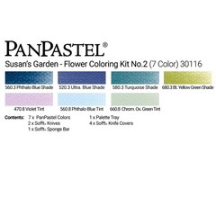 PanPastel Artist Pastels by GOLDEN, Flower 1 Count (Pack of 1), Multicolor