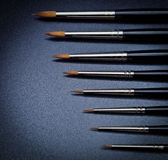 Rosemary & Co Series 363 Kolinsky Sable Miniature Brushes Singles Fast Shipping