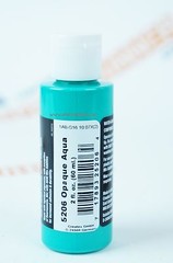 Createx Airbrush Colors 5206 Opaque Aqua 2oz. water-based paint