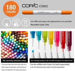 Too Copic Ciao 72 Colors Starter Set Illustration Markers Multicolor Japan New