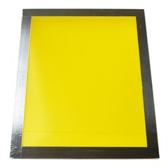 6 Pcs Screen Frames w Yellow 230 Mesh (100T) for Screen Printing Press 8″x10″