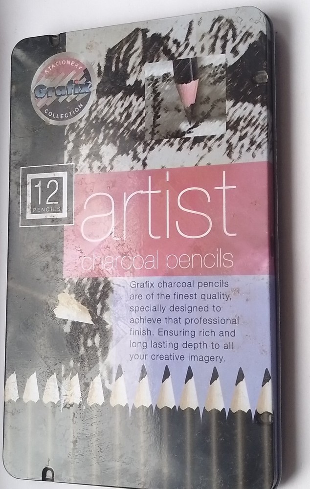 Vintage Olde Artist 🎨 Studio Pencil Set 11 Art Charcoal Grafix Stationery