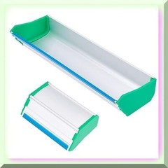 Dual Edge Aluminum Alloy Scoop Coater in 4 and 8 inches