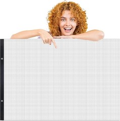 Large Engineering Graph Paper Pad 22”X17” Landscape 4″ X 4″Grid Pad Giant Draf