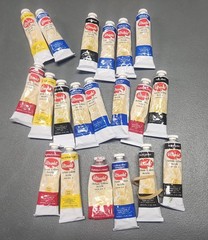 Lot Of 20 Utrecht Artists’ Acrylic Colors Paint Lot – Heavy Body 2 fl oz Tubes