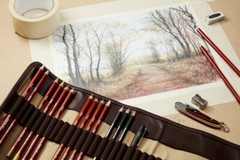 Derwent Drawing Pencils, Professional Artist Natural Tones, Assorted Colours